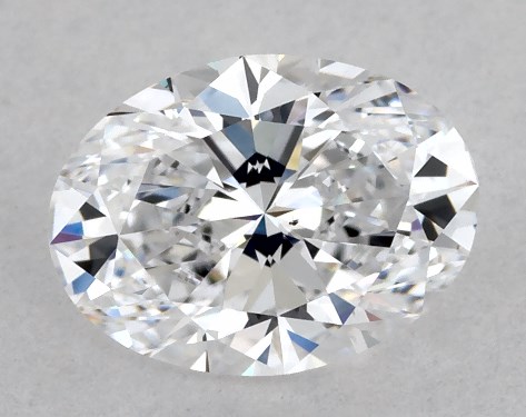 GIA 1.00 Carat D-VS2 Very Good Cut Oval Diamond