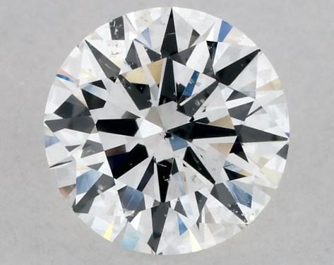 GIA 0.75 Carat H-SI2 Very Good Cut Round Diamond