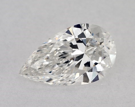 GIA 1.00 Carat F-VS2 Very Good Cut Pear Diamond