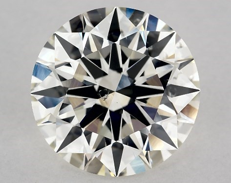 GIA 4.00 Carat I-SI1 Excellent Cut Round Diamond