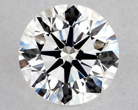 GIA 1.00 Carat H-VS2 Excellent Cut Round Diamond