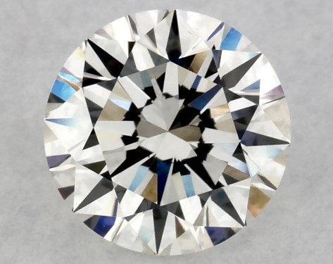GIA 1.00 Carat H-VS2 Excellent Cut Round Diamond