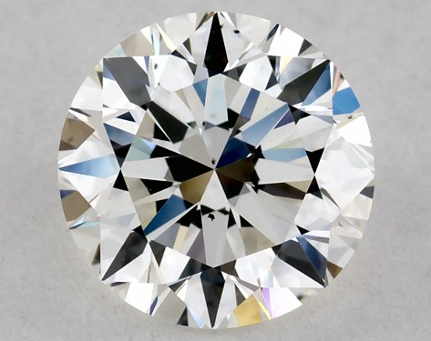 GIA 1.00 Carat H-VS2 Excellent Cut Round Diamond