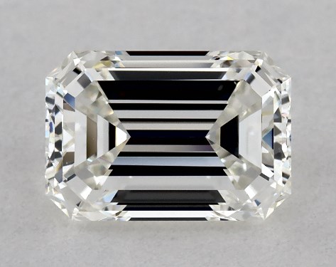 GIA 1.01 Carat H-VS1 Very Good Cut Emerald Diamond