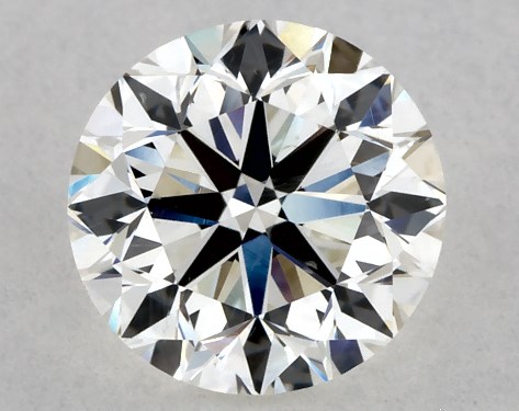 GIA 0.90 Carat H-SI1 Very Good Cut Round Diamond