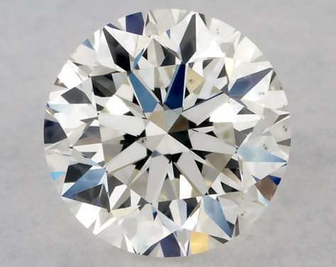 GIA 0.50 Carat J-VS2 Very Good Cut Round Diamond