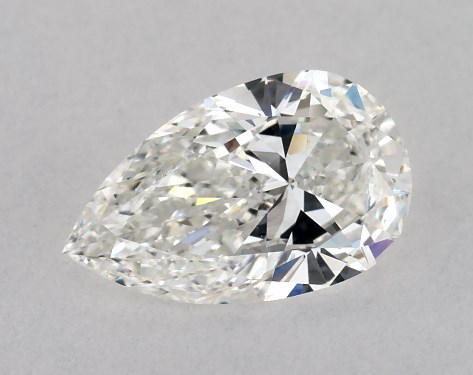 GIA 1.00 Carat H-VS2 Very Good Cut Pear Diamond