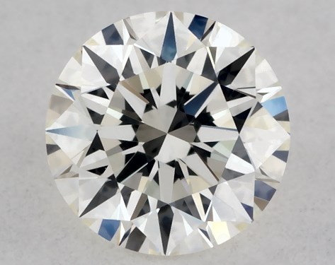 GIA 0.34 Carat K-IF Excellent Cut Round Diamond
