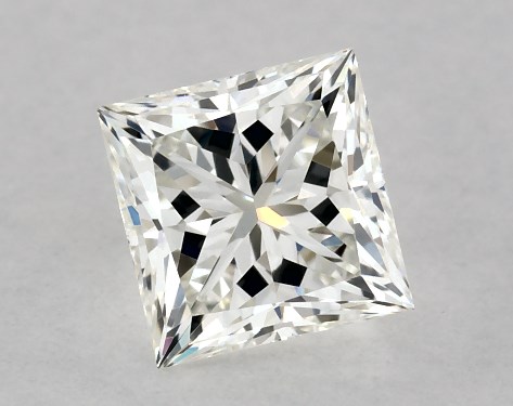 GIA 0.50 Carat J-VVS1 Ideal Cut Princess Diamond