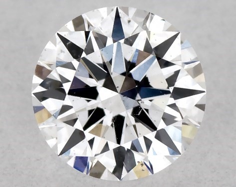 GIA 0.31 Carat D-SI2 Excellent Cut Round Diamond