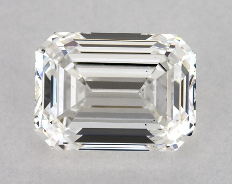 GIA 1.01 Carat H-VS2 Very Good Cut Emerald Diamond