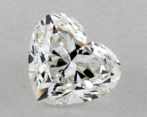 GIA 1.01 Carat H-VS2 Ideal Cut Heart Diamond