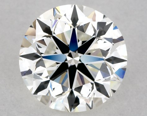 GIA 1.00 Carat H-VS1 Very Good Cut Round Diamond