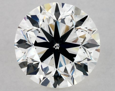 GIA 1.00 Carat H-VS2 Very Good Cut Round Diamond