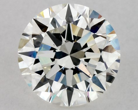 GIA 1.00 Carat H-VS2 Very Good Cut Round Diamond
