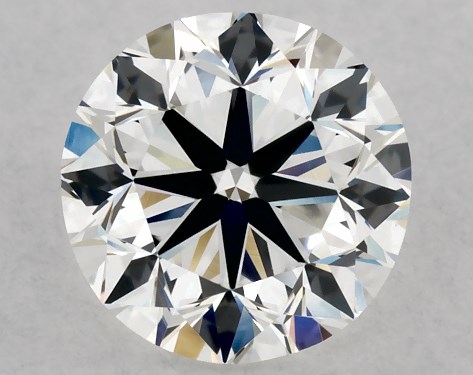 GIA 1.00 Carat H-VS2 Very Good Cut Round Diamond