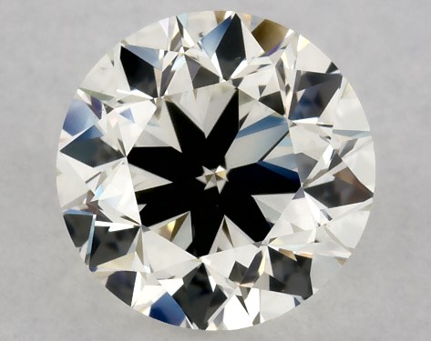 GIA 1.00 Carat K-VS2 Very Good Cut Round Diamond