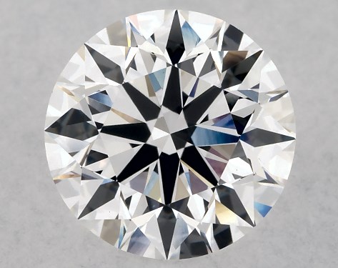 GIA 2.01 Carat E-VS1 Excellent Cut Round Lab-Grown Diamond