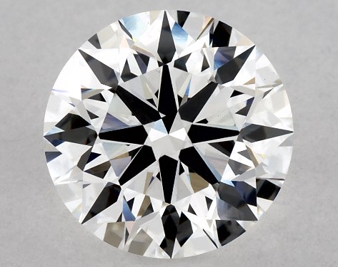 GIA 2.22 Carat F-VS1 Excellent Cut Round Lab-Grown Diamond