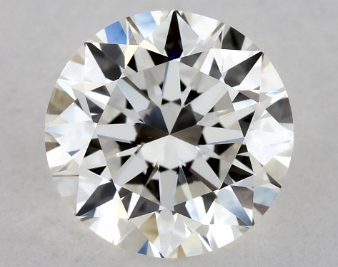GIA 1.00 Carat H-VS1 Very Good Cut Round Diamond