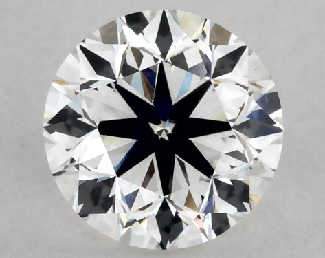 GIA 1.00 Carat H-VS2 Very Good Cut Round Diamond