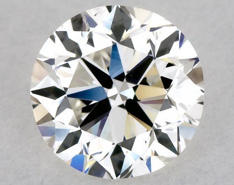 GIA 1.00 Carat H-VS2 Very Good Cut Round Diamond