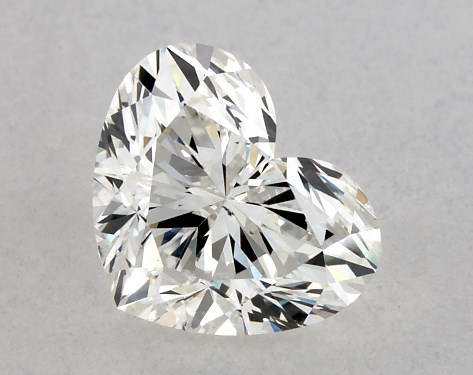 GIA 1.00 Carat G-VS2 Ideal Cut Heart Diamond