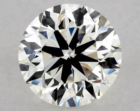 GIA 1.00 Carat I-VS2 Very Good Cut Round Diamond