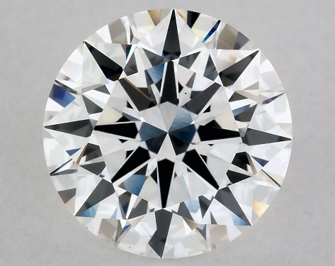 GIA 3.15 Carat F-VS1 Excellent Cut Round Lab-Grown Diamond