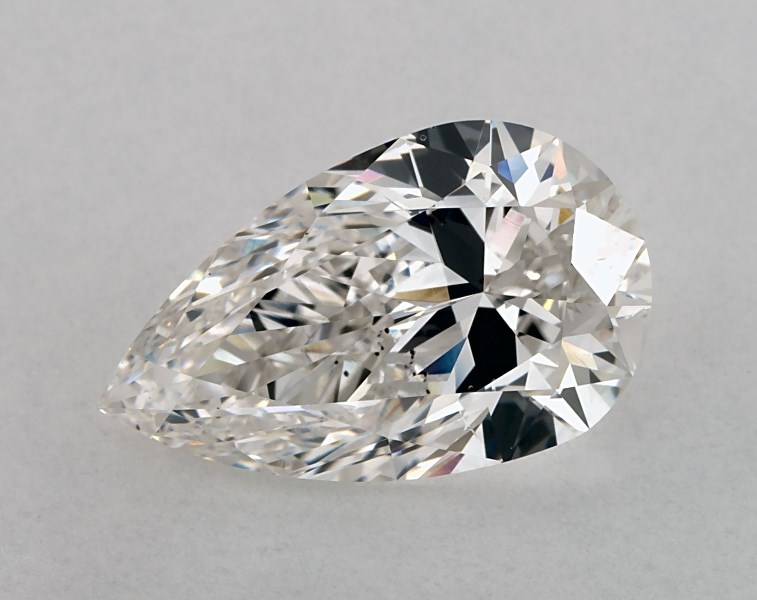 3.01 carat pear diamond, I SI1