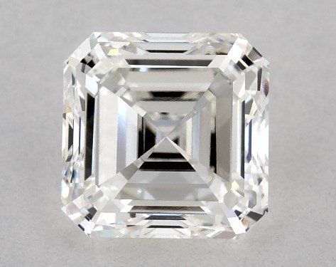 GIA 2.01 Carat H-VS1 Very Good Cut Asscher Diamond