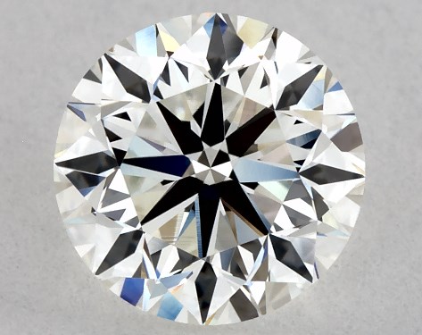 GIA 1.01 Carat H-VS1 Very Good Cut Round Diamond