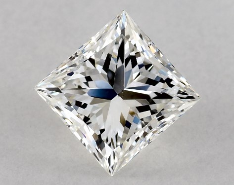 GIA 1.03 Carat H-VS2 Ideal Cut Princess Diamond