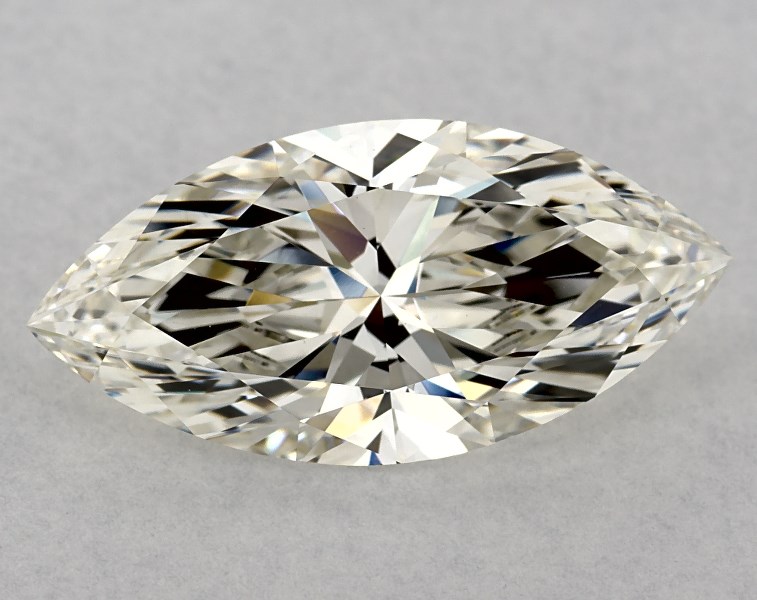 3.72 carat marquise diamond, H VS1