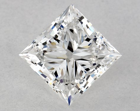GIA 1.01 Carat E-VS2 Ideal Cut Princess Diamond