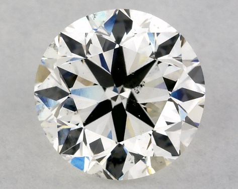 GIA 2.00 Carat J-SI1 Very Good Cut Round Diamond