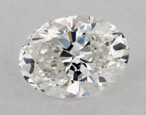 GIA 1.00 Carat G-VS2 Very Good Cut Oval Diamond