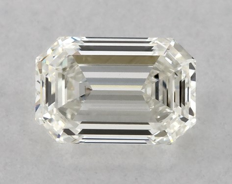 GIA 0.31 Carat J-VS1 Very Good Cut Emerald Natural Diamond