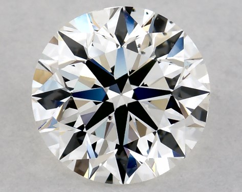 GIA 1.00 Carat H-VS2 Excellent Cut Round Diamond