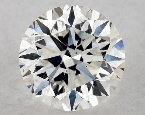 GIA 0.80 Carat H-SI1 Very Good Cut Round Diamond