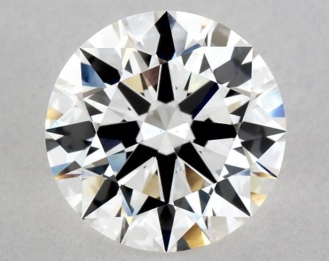GIA 3.22 Carat F-VS1 Excellent Cut Round Lab-Grown Diamond