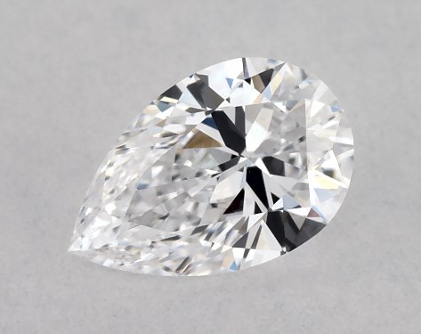 GIA 0.30 Carat D-VVS2 Ideal Cut Pear Diamond