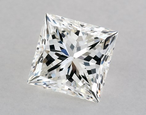 GIA 1.01 Carat H-VS2 Very Good Cut Princess Natural Diamond