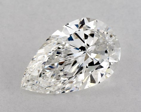 GIA 1.01 Carat E-VS2 Very Good Cut Pear Diamond