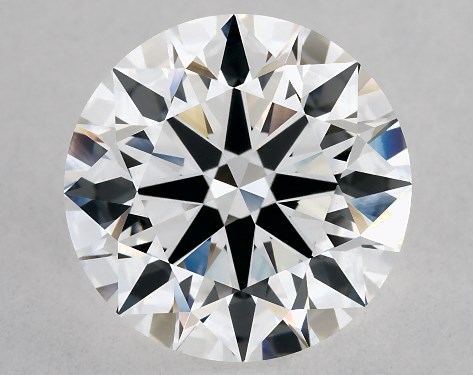 GIA 4.08 Carat F-VS1 Excellent Cut Round Lab-Grown Diamond