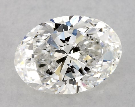 GIA 1.00 Carat G-VS2 Very Good Cut Oval Diamond