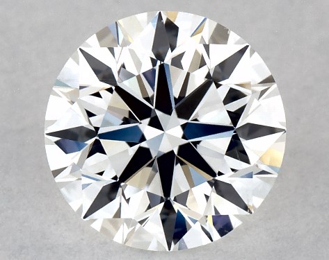 GIA 0.76 Carat H-SI1 Excellent Cut Round Diamond
