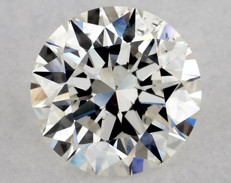 GIA 0.80 Carat I-SI1 Excellent Cut Round Natural Diamond