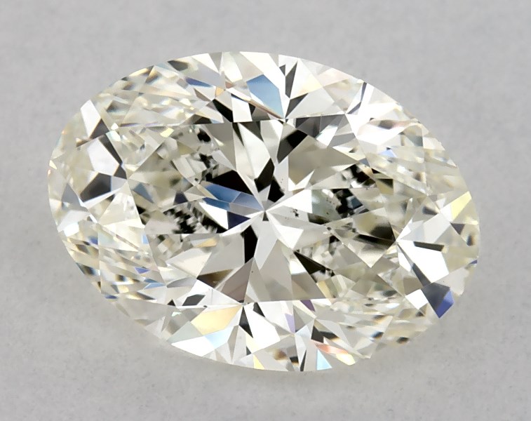 1.7 carat oval diamond, I VS2