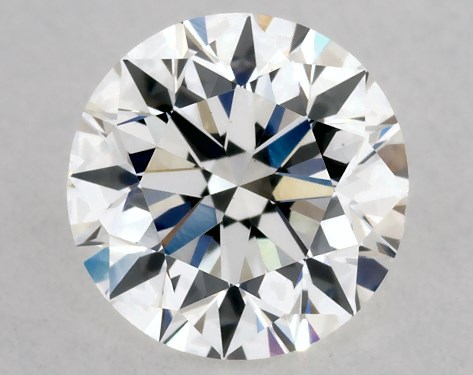 GIA 1.00 Carat H-VS1 Excellent Cut Round Diamond